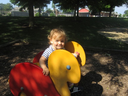 at the park
